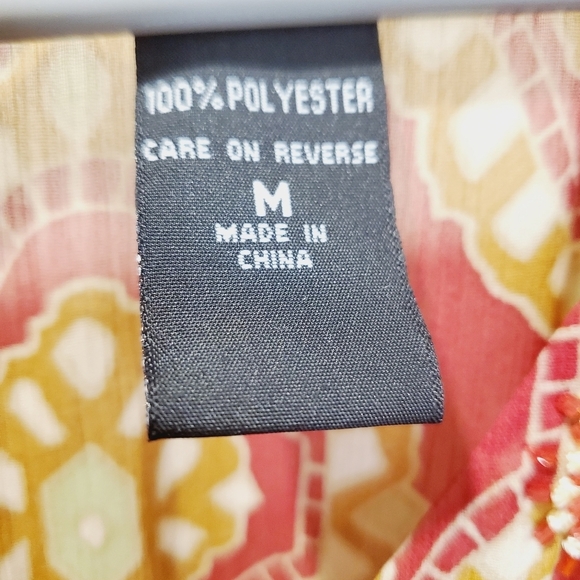 NEW YORK & COMPANY light weight tunic top size M - Picture 3 of 10